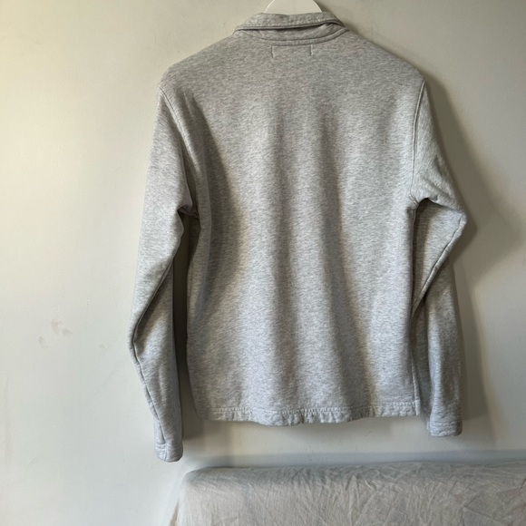 RECREATIONAL HABITS Gray Quarter Zip XS - Picture 8 of 8